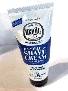 Magic Shaving Cream Regular Strength Helps Stop Razor Bumps 5 Oz